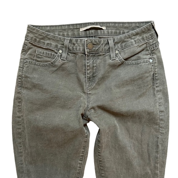 Vince Crop Skinny Ankle Jeans Women’s SZ 28 Olive Green STY:DVOBIA-2991 - Picture 4 of 12